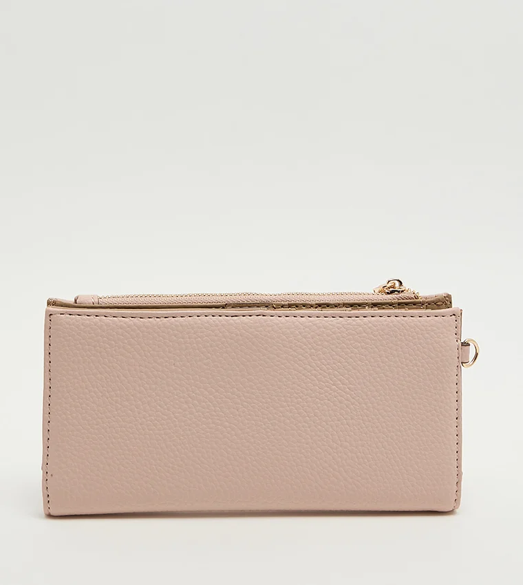 ANNE KLEIN  Anne Klein Textured Zippered Wallet for Women | Best Price UAE